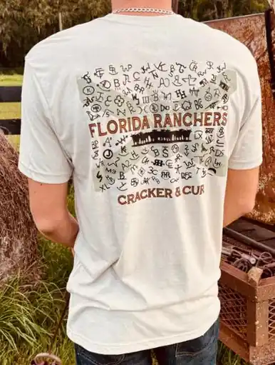 Cracker and Cur® Men's S/S New Florida Brands T-Shirt