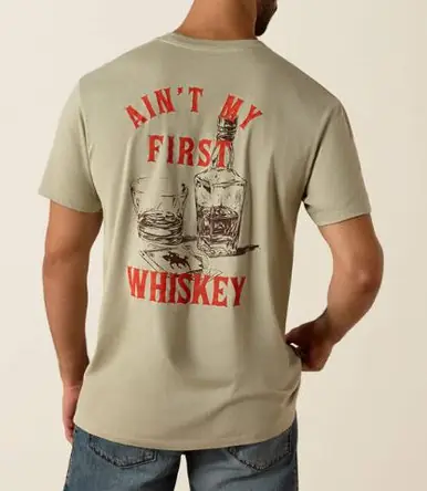Ariat® Men's S/S Elm Whiskey Uno Classic Fit T-Shirt