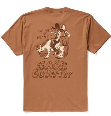 Seager® Men's S/S Brown Sugar Donde T-Shirt