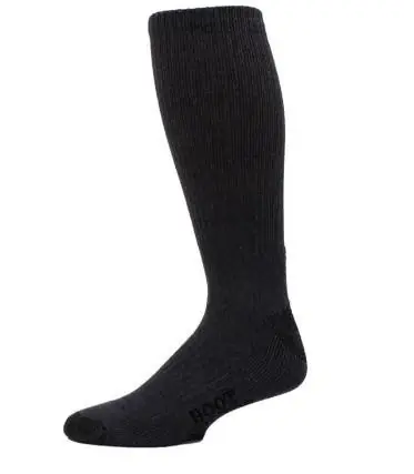Boot Doctor® Men's Denim Color Cotton Work Boot Socks 2-Pack