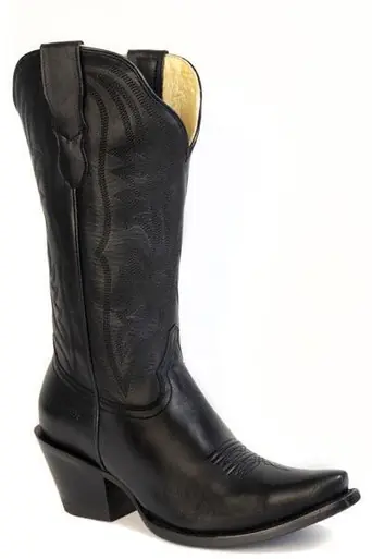 Roper® Ladies' Black 13" Snip Toe Boots - Footwear