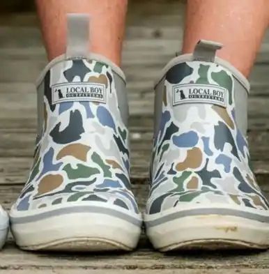 Local Boy® Men's LocalFlage Rubber Boots - Footwear