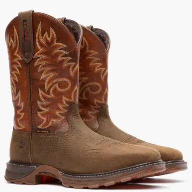 Durango® Men's Brown Maverick XP W/P Steel Toe Work Boots - Brands