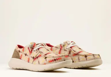 Ariat® Ladies' Sunset Blanket Print/Brown Bomber Hilo Shoes - Brands