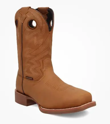Dan Post® Men's Brown Hames WP Square Steel Toe Boots - Footwear