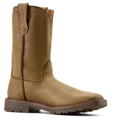 Ariat® Men's Brown Bomber Activator Soft Square Toe Work Boots - Brands