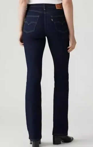 Levi's® Ladies' 725 HR Boot Cut Cast Shadows/Dark Wash Jeans