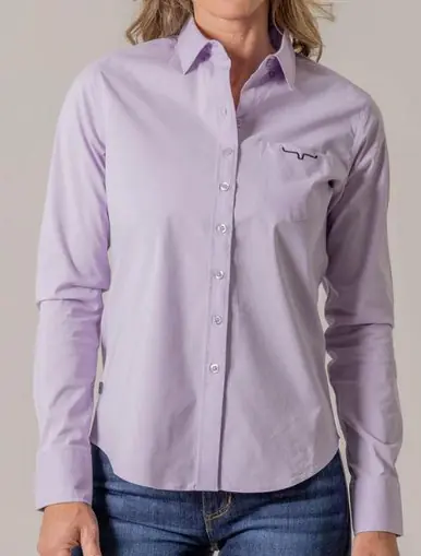 Kimes Ranch® Ladies' L/S KR Team Button Shirt