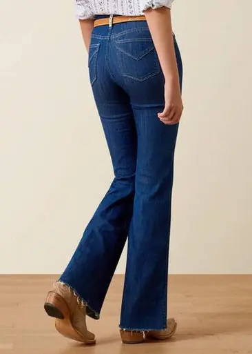 Ariat® Ladies' HR Daisy Slim Trouser Jeans in Rinse - Brands