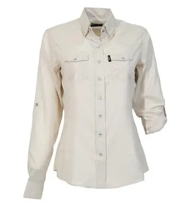 Hooey® Ladies' L/S Cream Sol Pearl Snap Shirt