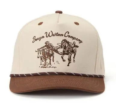Seager® Los Rios Canvas Snapback Cap - Hats