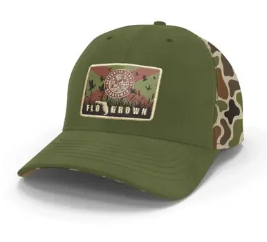 FloGrown® Sportsman Green Camo Cap - Hats