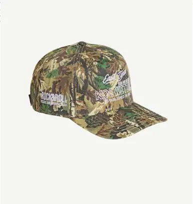 Rock & Roll Denim® x Koe Wetzel East Texas Camo Velcro Close Cap - Hats