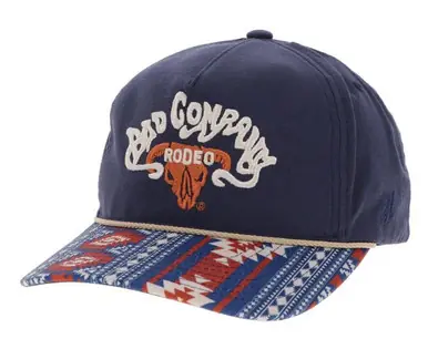 Hooey® Navy/Aztec Bad Company Rodeo Cloth Snapback Cap - Brands
