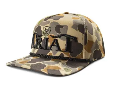 Ariat® Camo All Fabric 3D Embroidered Cap - Brands