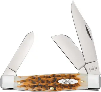 Case® Large Amber Bone Stockman Pocket Knife - Accessories