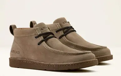 SALE Ariat® Men's Cinnamon Brown Suede Clean Country Shoes - Sale Barn