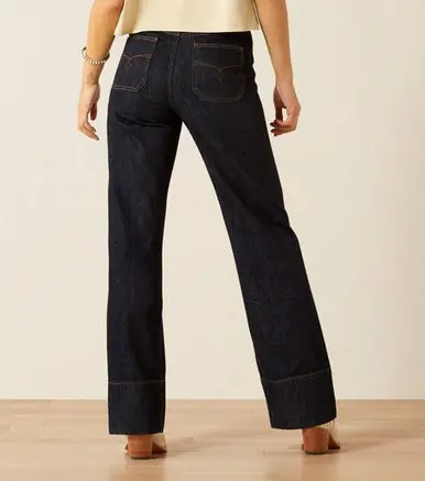 SALE Ariat® Ladies' UHR Tomboy Western Utility Wide Leg Jeans - Sale Barn