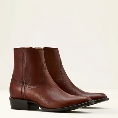SALE Ariat® Men's Nearly Brown Barrett Short Zipper Boots - Sale Barn