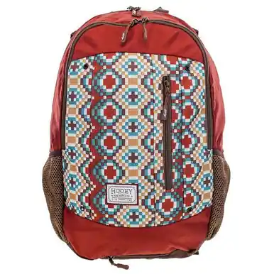 Hooey® Rockstar Backpack Rust/Aztec witrh Bead Pattern - Brands