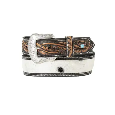 Nocona® Men's Tapered Calf Hair Inlay Belt - Brands