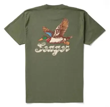 Seager® Men's S/S Surplus Green Greenhead Duck T-Shirt