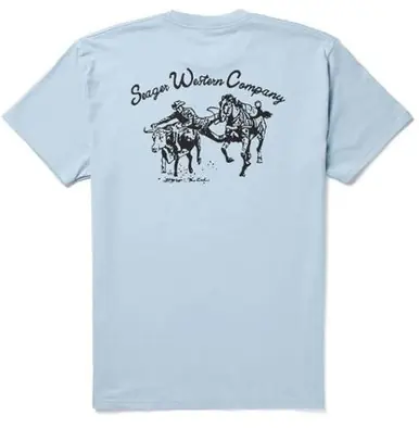Seager® Men's S/S Arctic Blue Los Rios T-Shirt