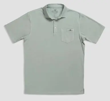 Beach & Barn® Men's S/S Road Trip Polo Shirt - Mens