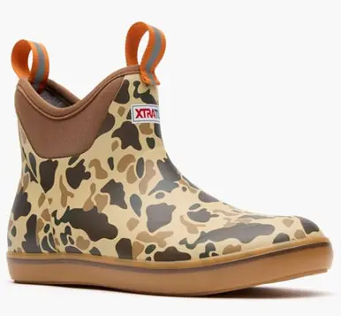 XTRATUF® Ladies' Duck Camo Ankle Deck Boots - Footwear