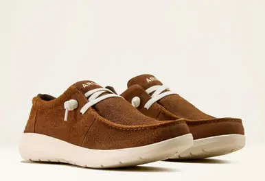 Ariat® Men's Tumble Brown Suede Hilo Shoes - Brands