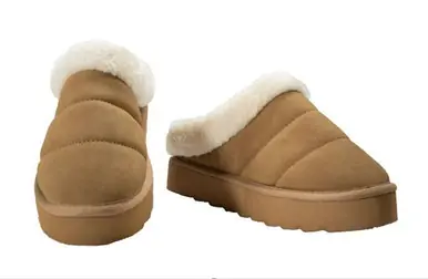 Blazin' Roxx® Ladies' Emma Tan Platform Slide Slippers - Footwear