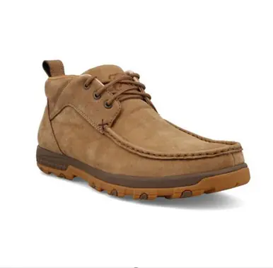 Twisted X® Men's Camel Chukka Lace-Tie Driving Mocs