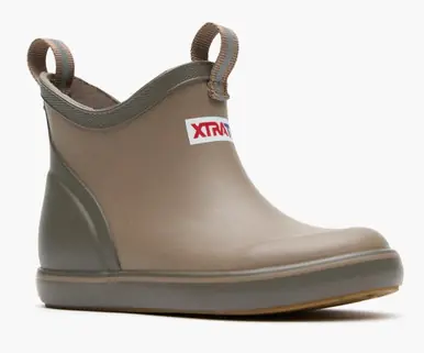 XTRATUF® Kids' Earth Brown Ankle Deck Boots - Footwear