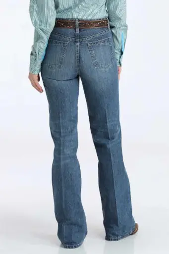 Cinch® Ladies' Tatum Medium Wash HR Trouser Jeans - Brands