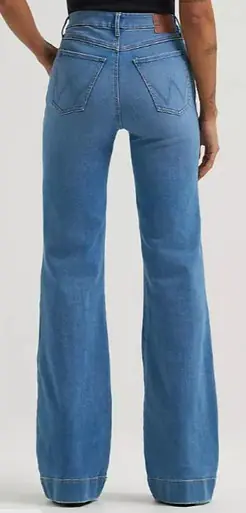 Wrangler® Ladies' Bespoke High Rise Trouser Jeans in Bristol