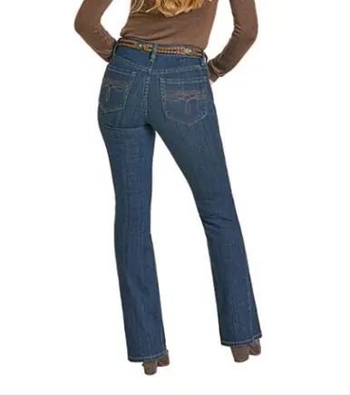 Rock & Roll Denim® Ladies' Side Detail HR Boot Cut Jeans