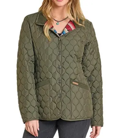 Panhandle Slim® Ladies' Quilted Riding Jacket - Choose Color