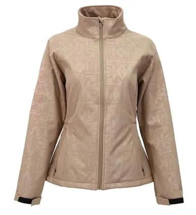 Hooey® Ladies' Tan Aztec Softshell Storm Jacket