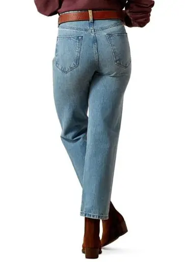 Ariat® Ladies' UHR Cheyenne Yoke Tomboy Straight Leg Jeans in Candy - Brands