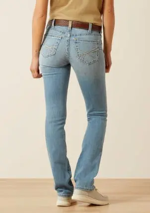 Ariat® Ladies' PR Alina Straight Leg Jeans in Petaluma - Brands