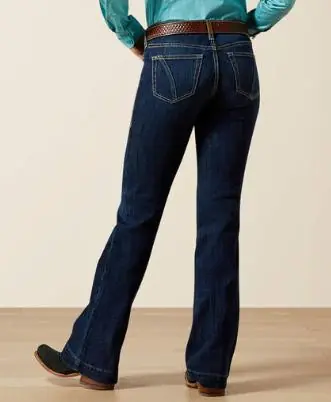 Ariat® Ladies' MR Cindy Dark Wash Trouser Jeans in Salinas - Brands