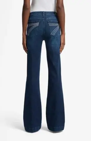7 For All Mankind® Ladies' Slim Illusion Dojo Jeans in Baltimora