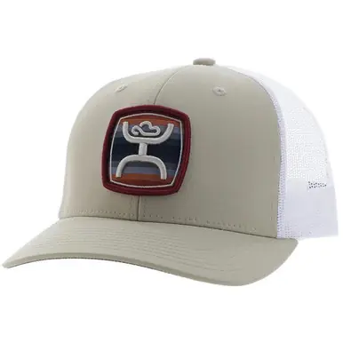 Hooey® Tan/White Serape Zenith Cap - Brands