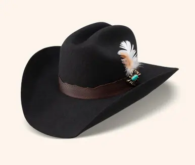 Charlie 1 Horse® Ladies' Black Saddle Up Wool Felt Hat - Hats