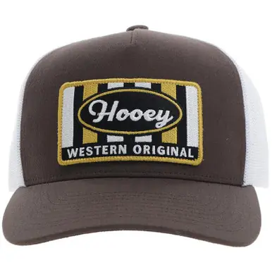 Hooey® Men's Brown/White Sudan Western Original Patch Cap - Brands