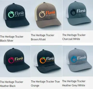 Florida Heritage® New Heritage Trucker Cap - Various Colors
