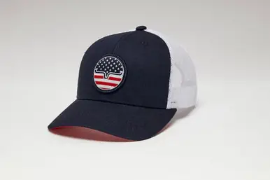 Kimes Ranch® Navy Stars N Stripes Snapback Cap - Hats