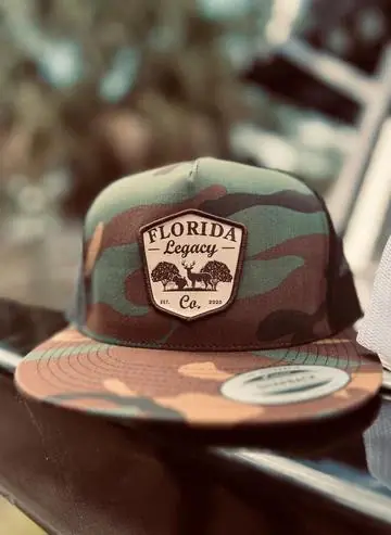 Florida Legacy® Grove Goat Flat Bill Cap - Hats