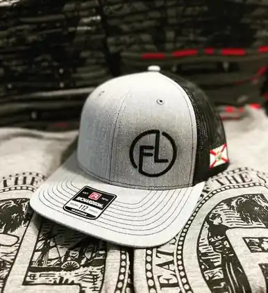 Florida Legacy® Heather Grey/Black Brand/Stick Marsh Cap - Hats