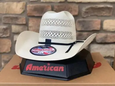 American Hat Co® 6700 Minnick, 2C Black, 4.25" Brim Straw Hat - Hats